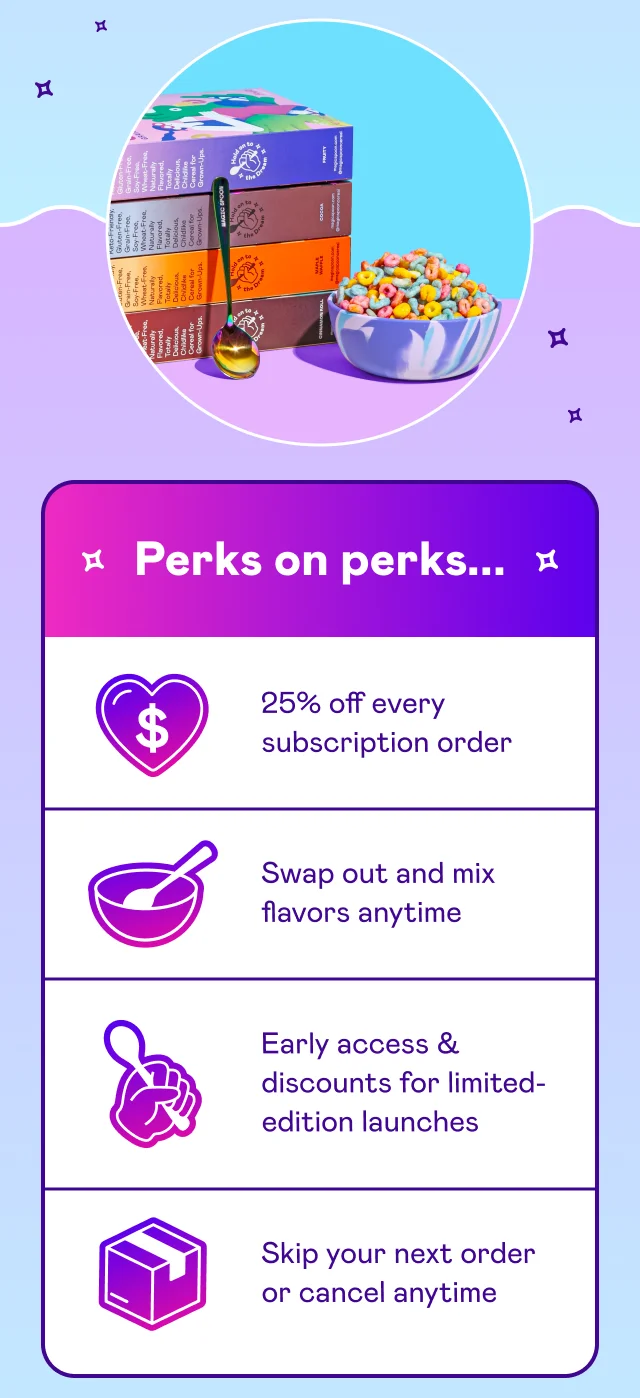 Perks on perks... Perks on perks...