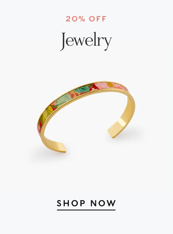 20% Off Jewelry