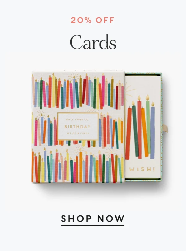 20% Off Cards