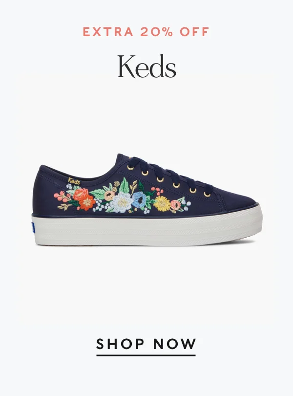 Extra 20% Off Keds