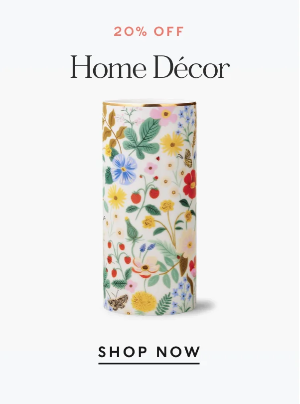 20% Off Home Decor