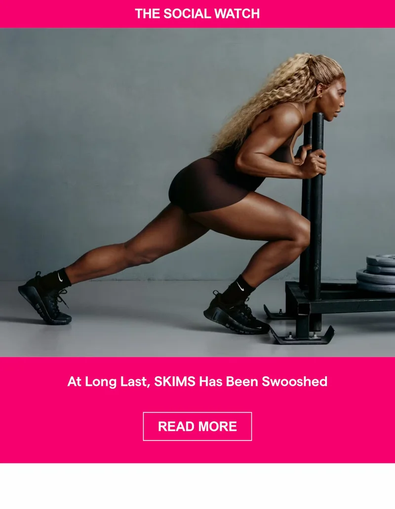 At Long Last, SKIMS Has Been Swooshed