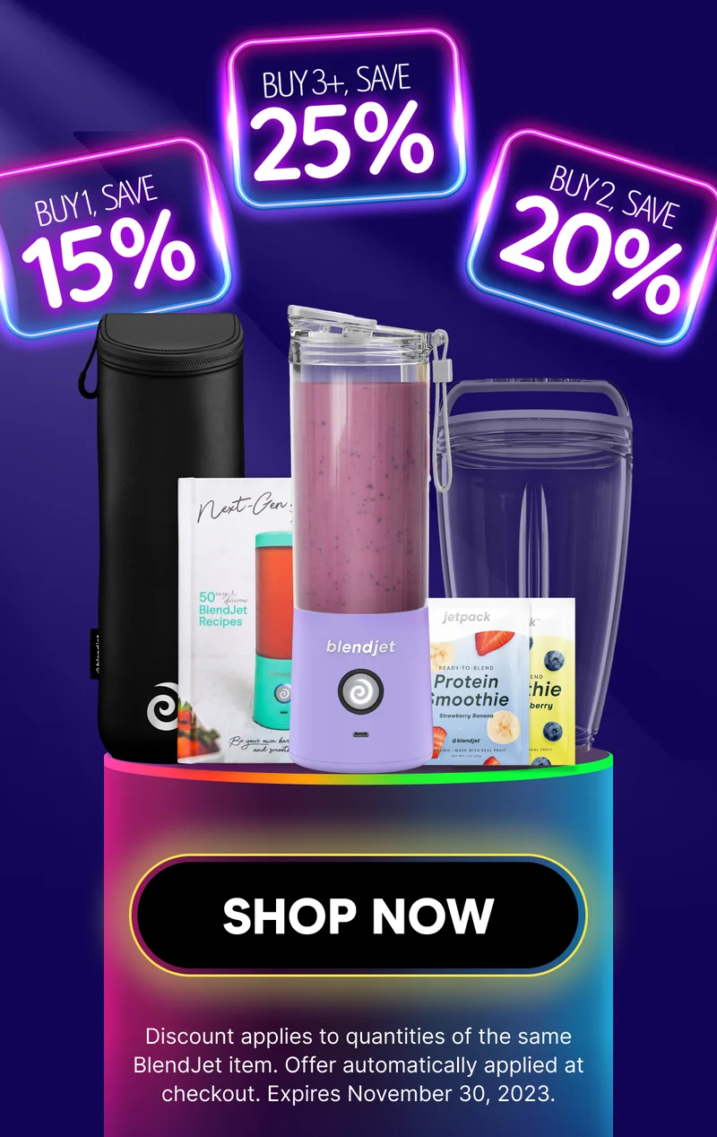 Bundle BlendJets, accessories, and JetPacks together for the perfect gift.