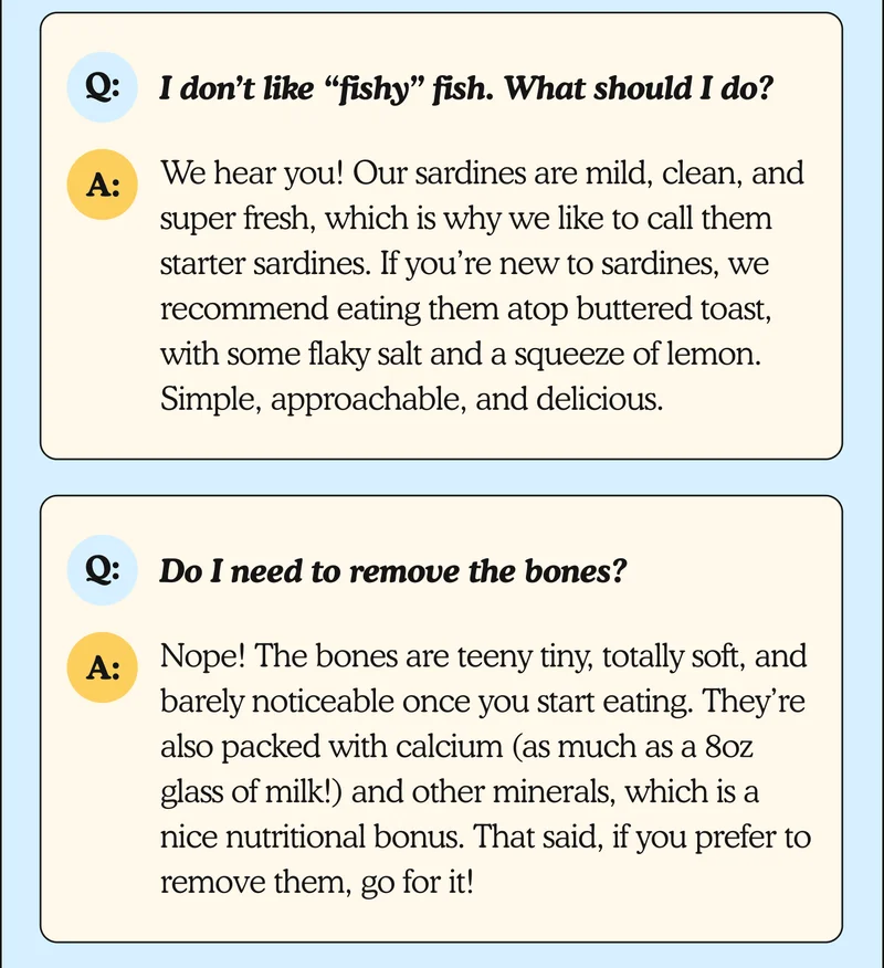 sardines