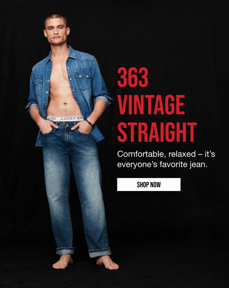 363 VINTAGE STRAIGHT | Comfortable, relaxed - it's everyone's favorite jean. | SHOP NOW