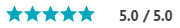 5/5 Star Rating