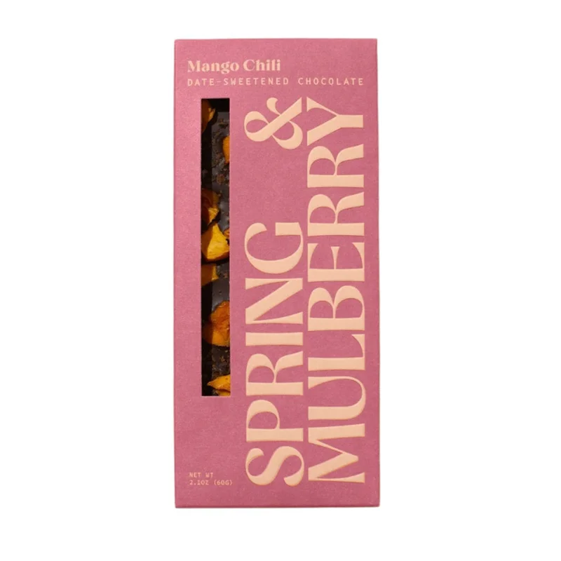 Image of Mango Chili Date-Sweetened Dark Chocolate (3-Pack)
