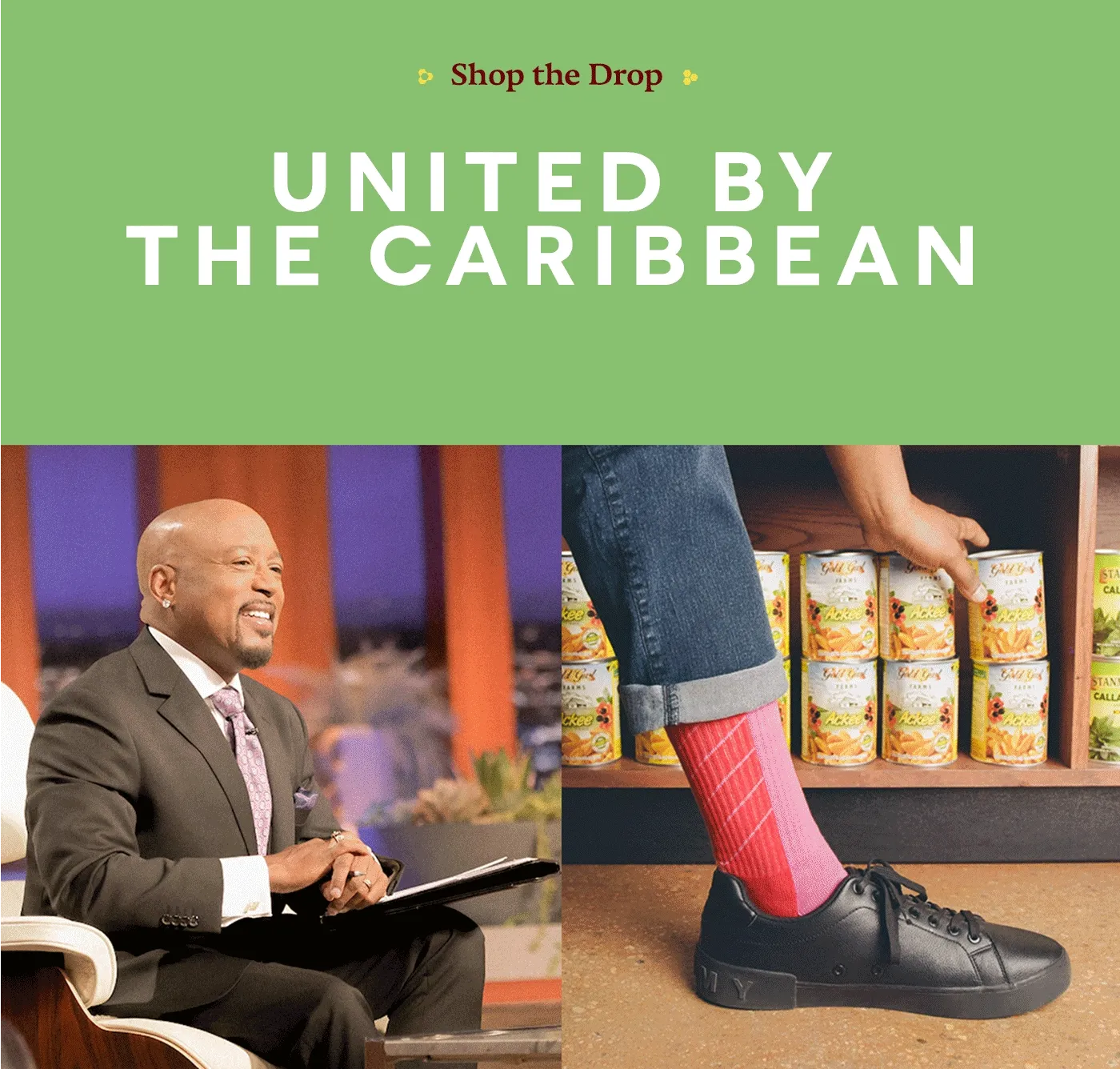 Shop the Drop | UNITED BY THE CARIBBEAN