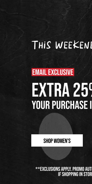 Extra 25% off Shop Women's