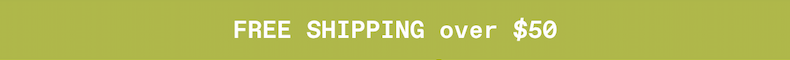 Free Shipping over $65