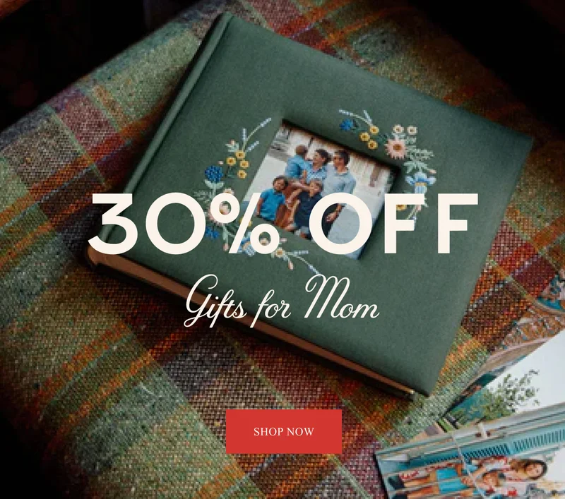 30% off Gifts for mom