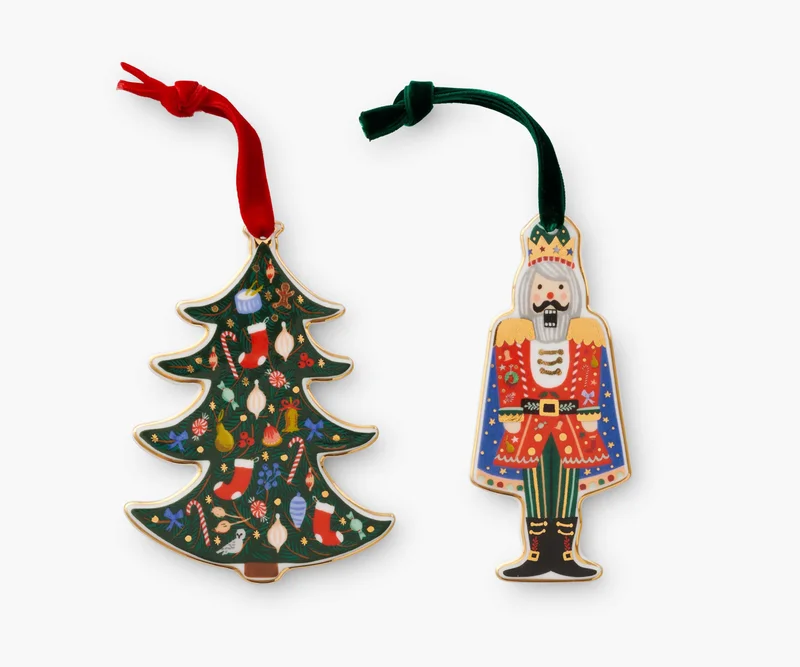 Image of Porcelain Ornaments Gift Set