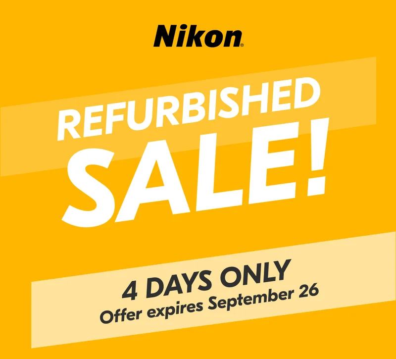 Nikon | Refurbished Sale! | 4 Days Only - Offer expires September 26*