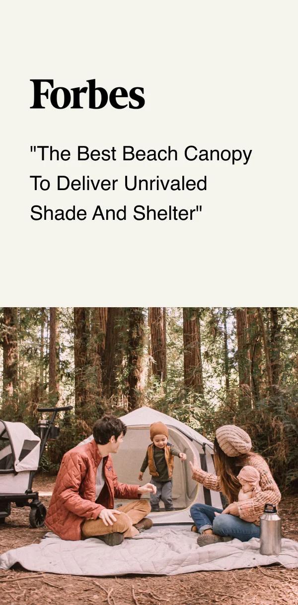 Forbes - "The Best Beach Canopy To Deliver Unrivaled Shade And Shelter"