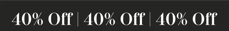 40% Off