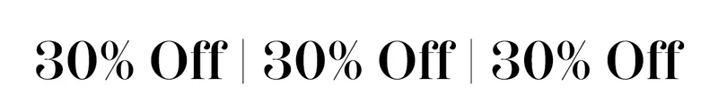 30% Off