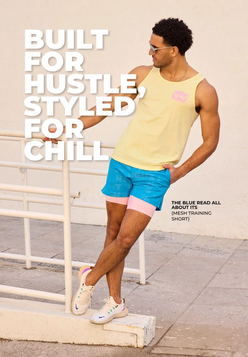 BUILT FOR HUSTLE, STYLED FOR CHILL