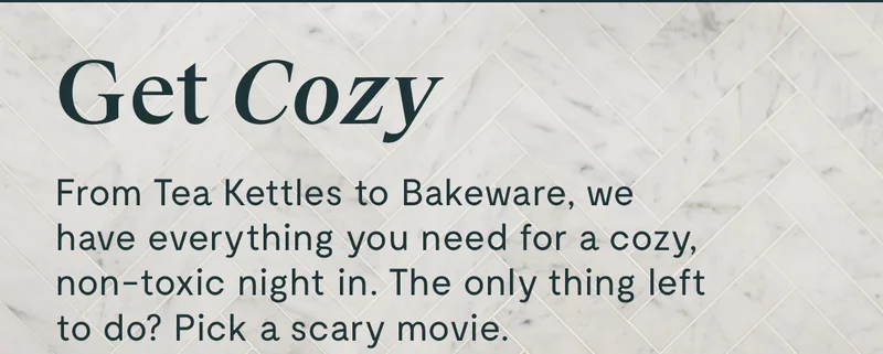 Get Cozy