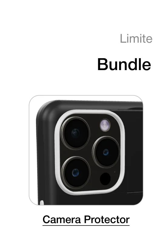 Limited time - Bundle & Save. Camera Protector