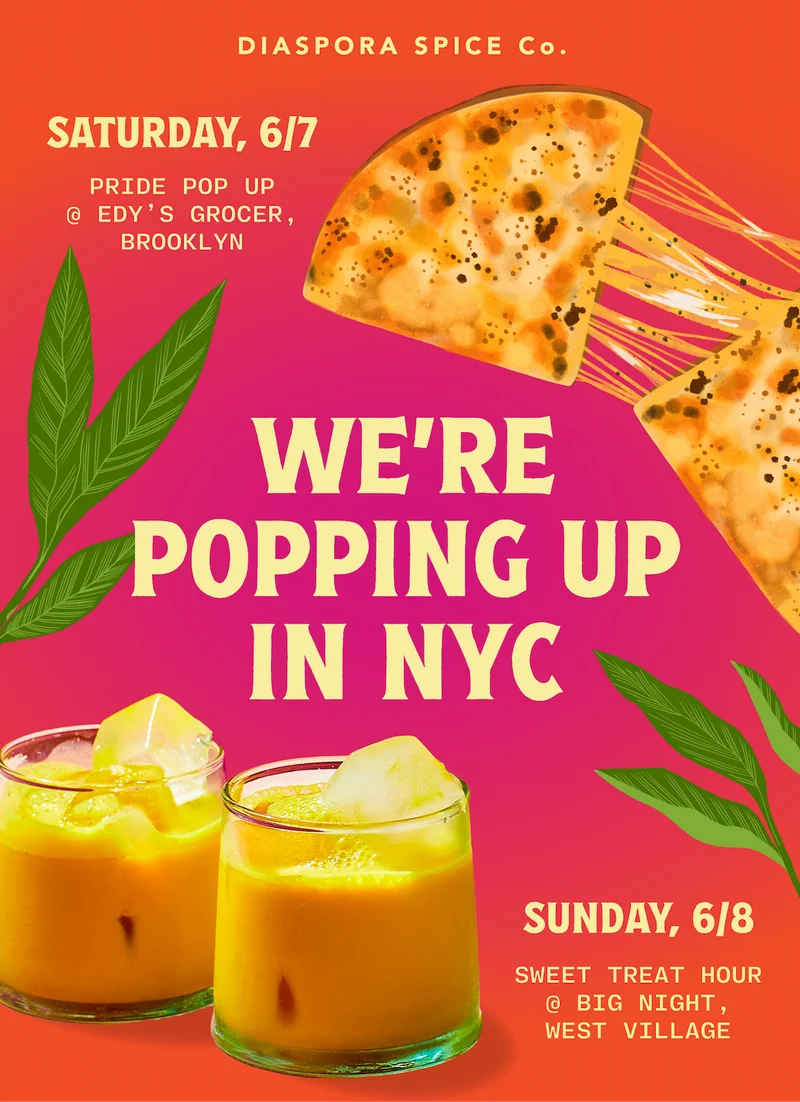 We're Popping Up in NYC! Saturday, 6/7: Pride Pop Up @ Edy's Grocer, Brooklyn. Sunday, 6/8: Sweet Treat Hour @ Big Night, West Village