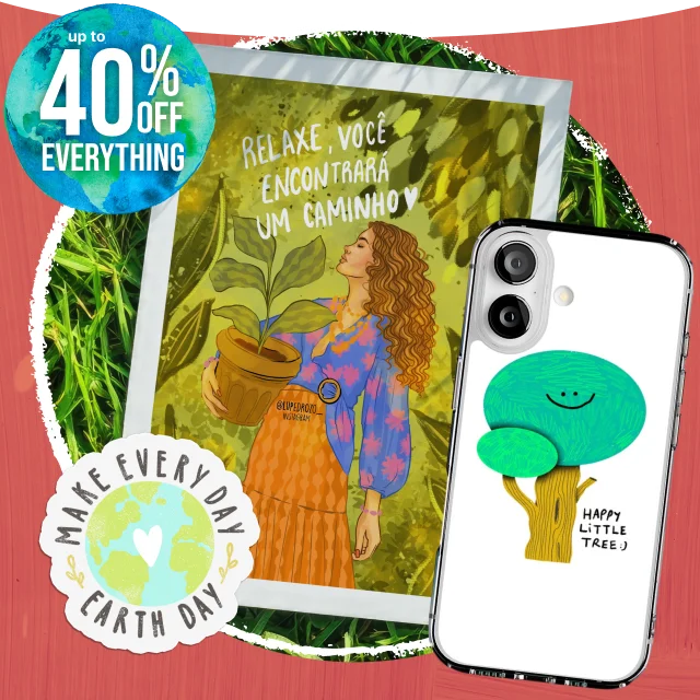 Up to 40% off everything for Earth Month.