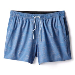 Performance Lined Swim Trunks - 5