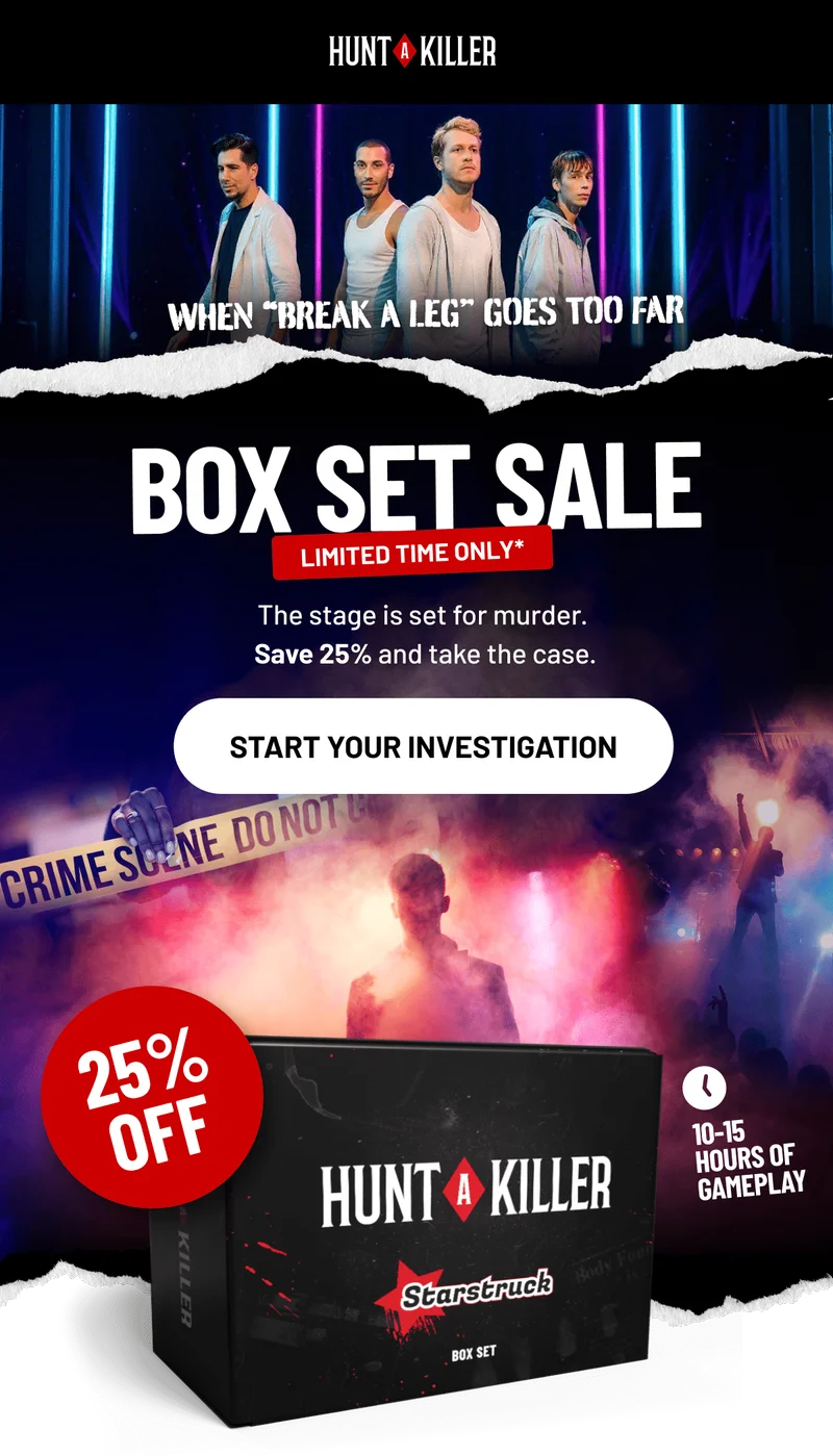 Box Set Sale | Start Your Investigation