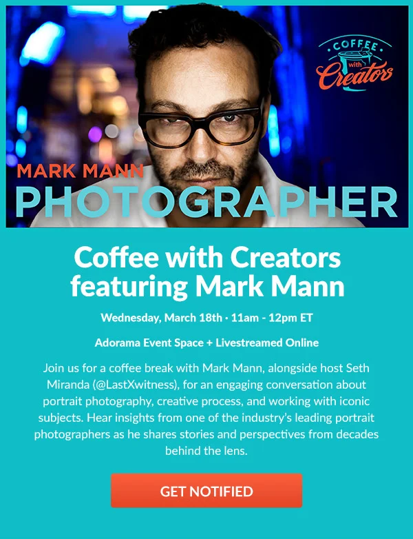 Mark Mann | Coffee with Creators