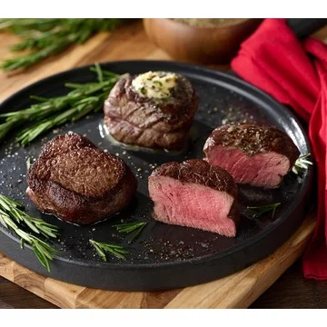 Ships 12/11 Rastelli's (10) 5 oz. Filet Mignons with Butter