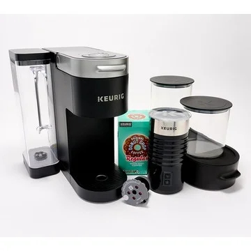 Keurig K-Supreme Coffeehouse Bundle w/K-Cups and Frother