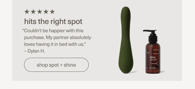 spot + shine.