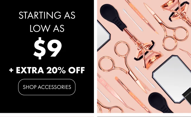 Starting as low as $9 + Extra 20% off