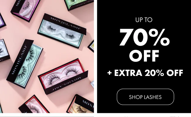 Up to 70% off + Extra 20% off