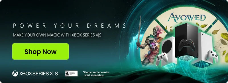 AVOWED POWER YOUR DREAM MAKE YOUR OWN MAGIC WITH XBOX SERIES XIS Shop Now
