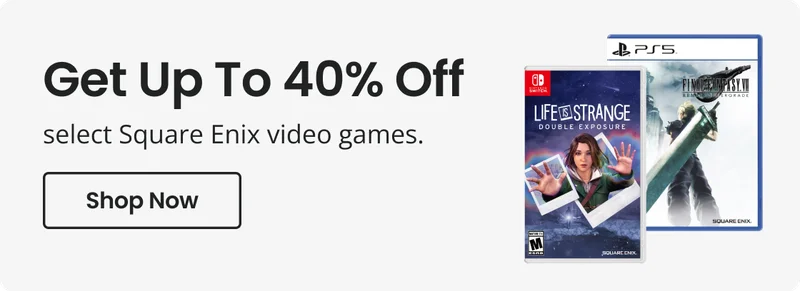 Get Up To Off select Square Enix video games. Shop Now