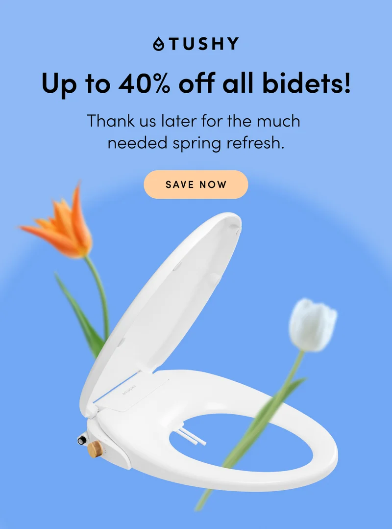UP TO 40% OFF ALL BIDETS