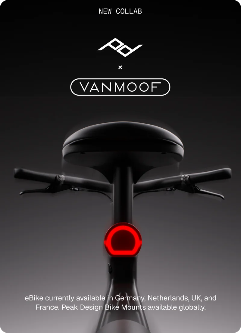 Peak Design x VanMoof