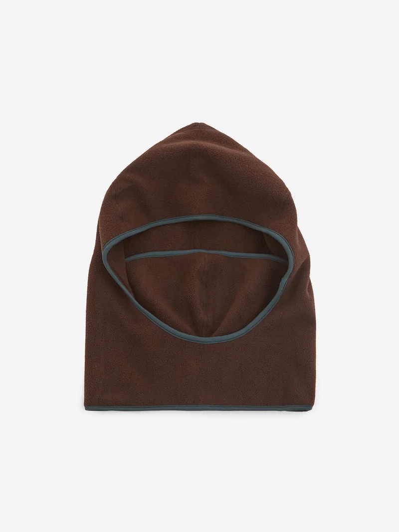 Image of Beams Plus Hooded Neckgater - Brown/Green