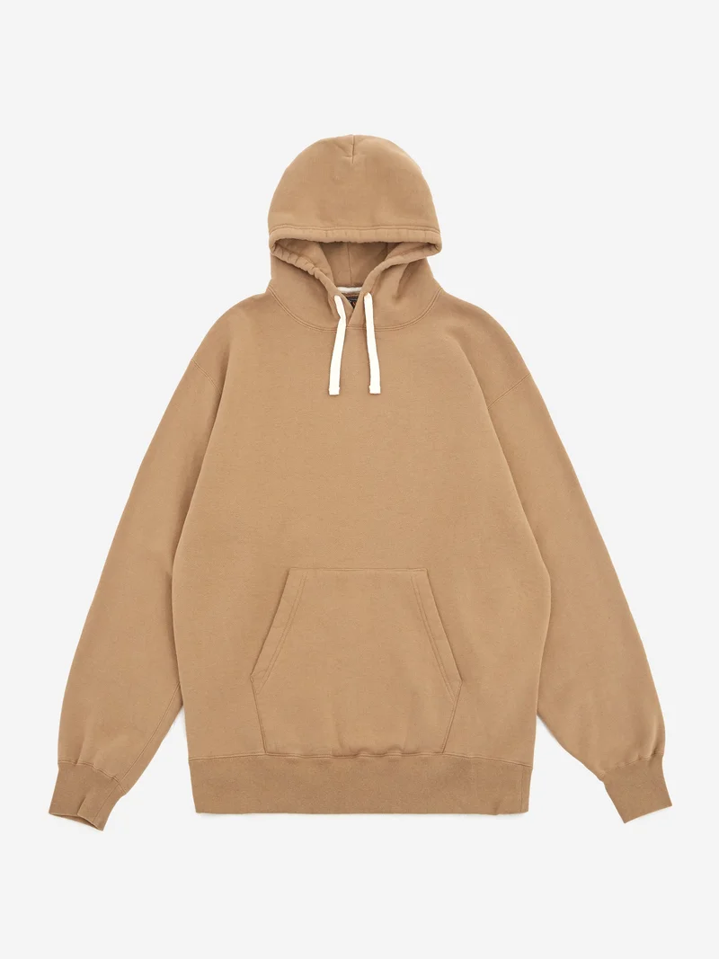 Image of Beams Plus Pullover Hoodie Sweat - Khaki