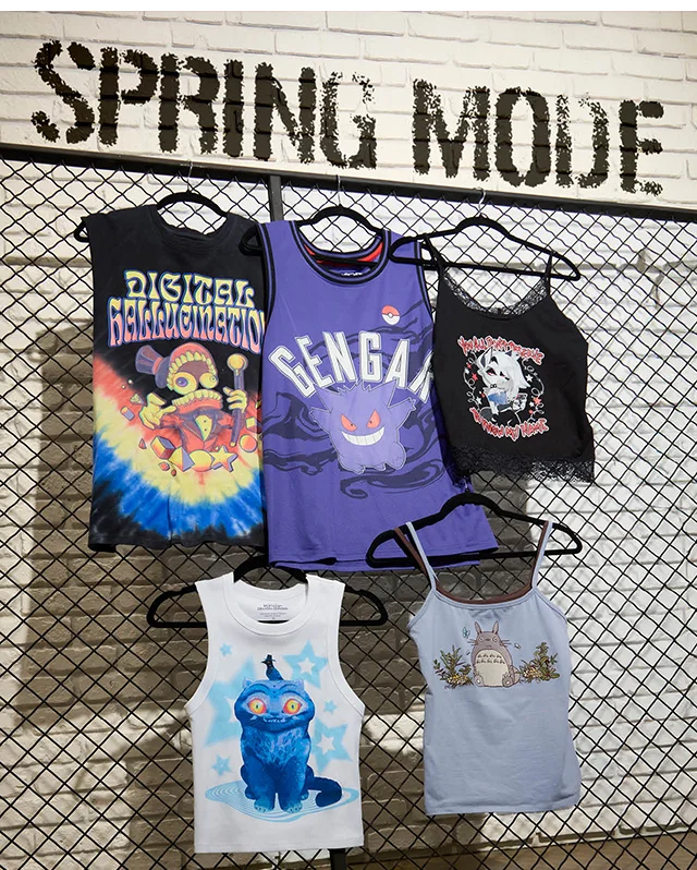 Spring Mode. Shop Tanks
