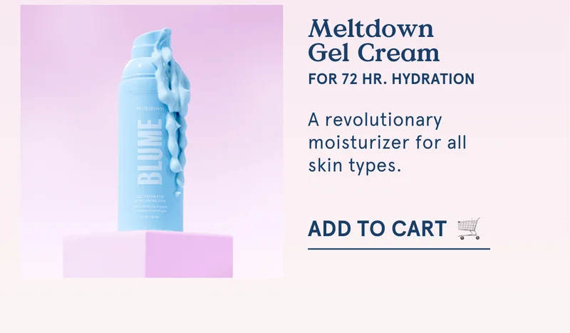 Meltdown Gel Cream (for 72 hr. hydration)—A revolutionary moisturizer for all skin types.