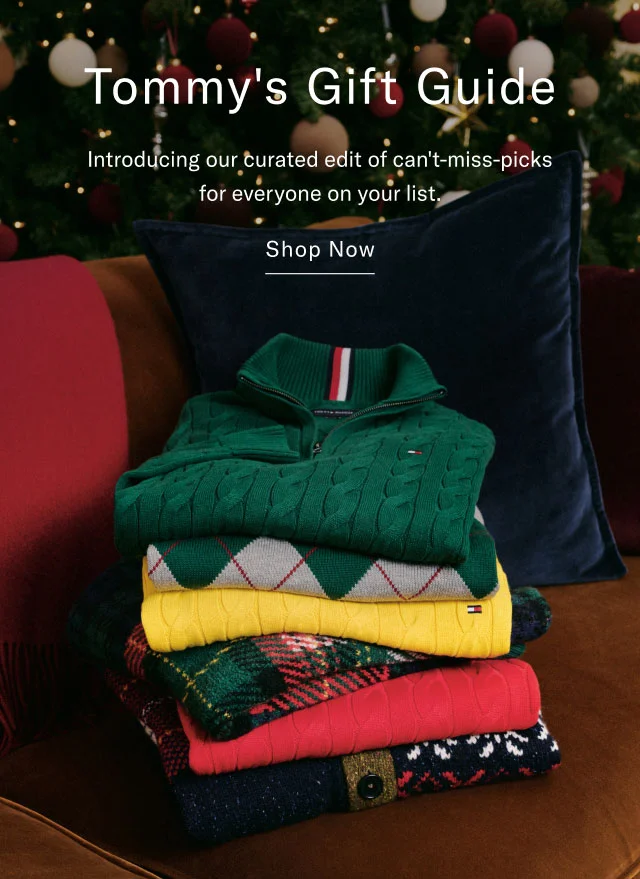 Tommy's gift guide