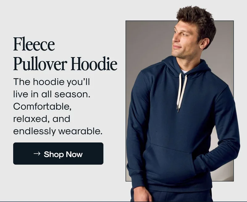 Fleece Pullover Hoodie
