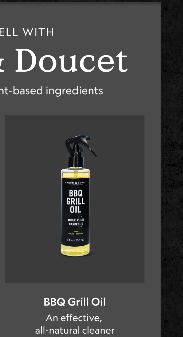 BBQ Grill Oil