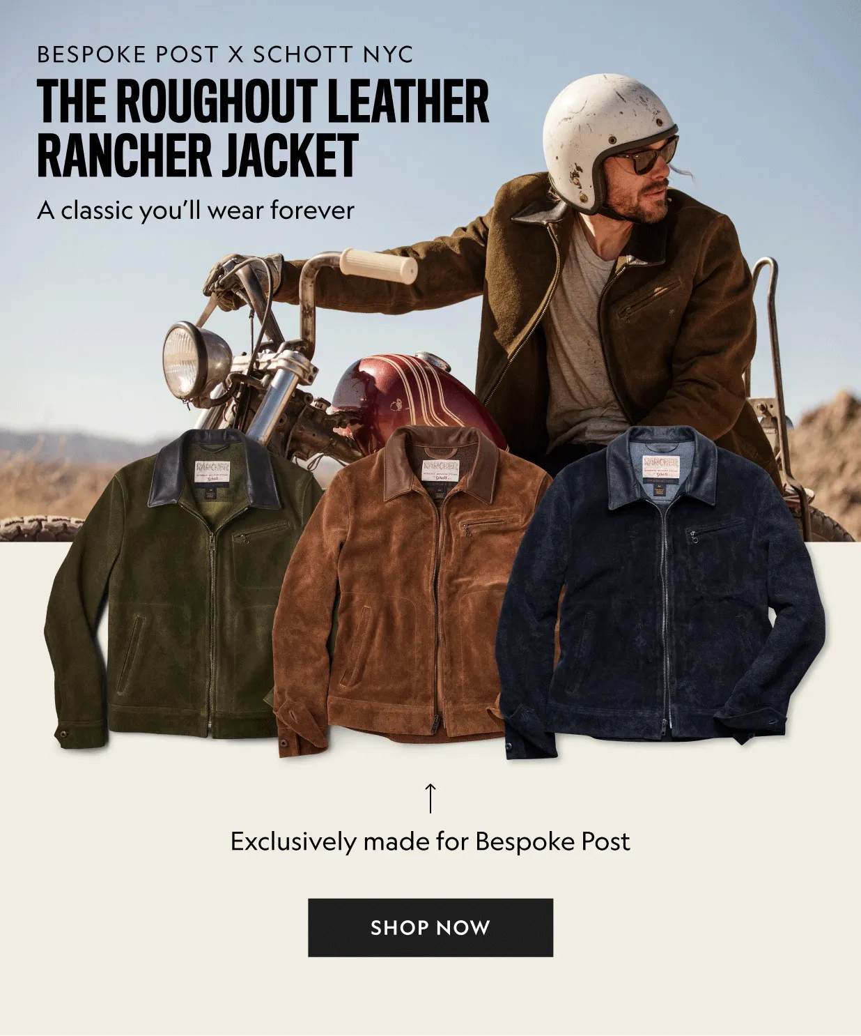 The Roughout Leather Rancher Jacket