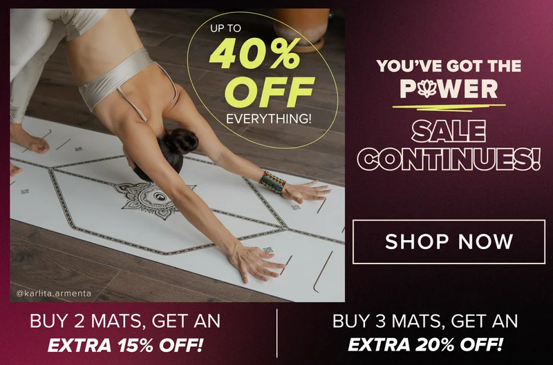 Sale continues - up to 40% off everything!
