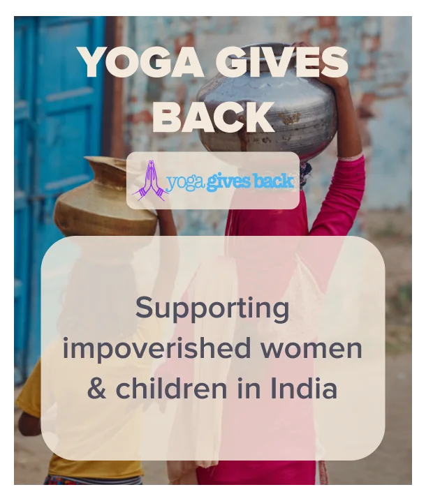 Yoga Gives Back