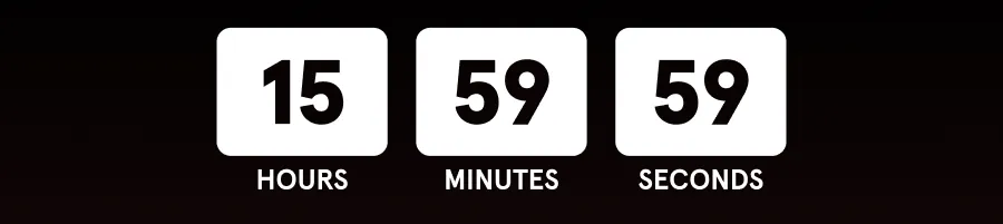 16 HOURS