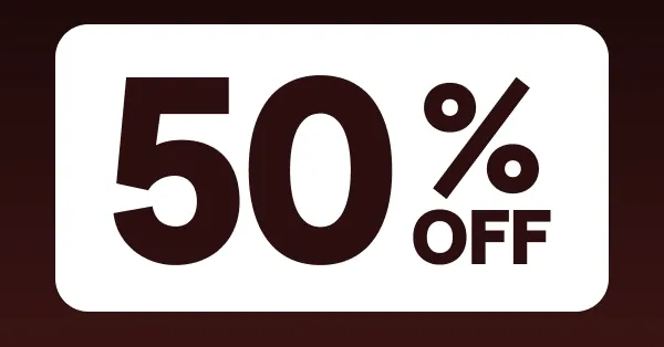 50% Off