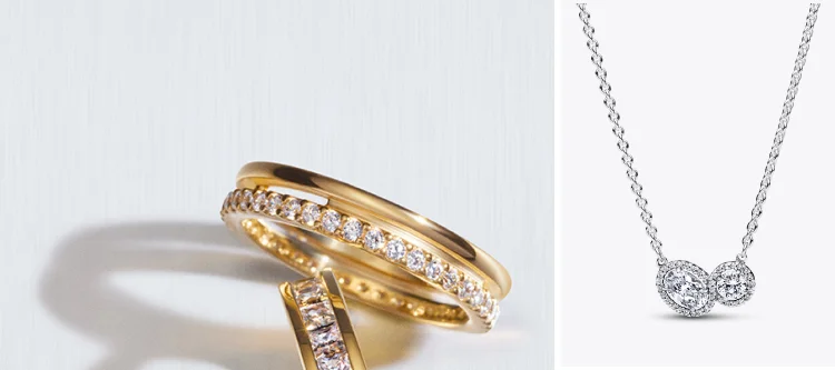 Embracing Halo Necklace